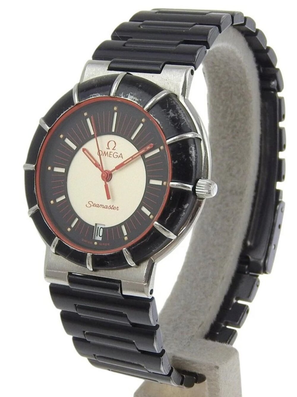 OMEGA Seamaster Watches dynamic multicolorDial Stainless Steel Quartz Anal...